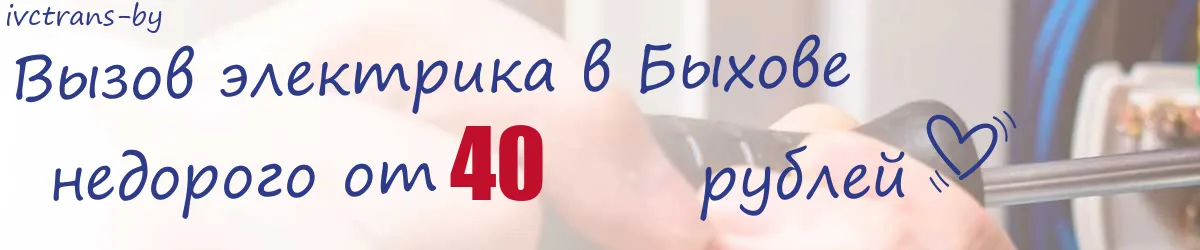 Электрик в Быхове