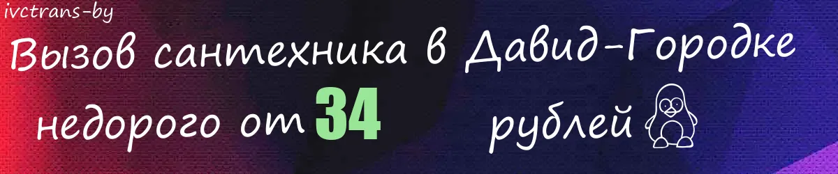 Сантехник в Давид-Городке